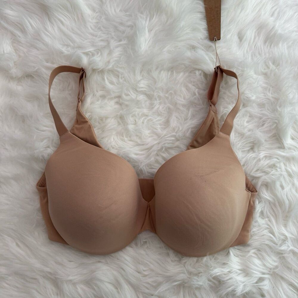 Skims Smoothing Intimates Full Coverage Lightly Lined Bra Clay Size 34D
